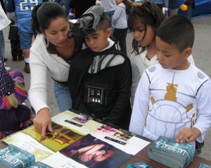 Halloween Truth About Drugs booth