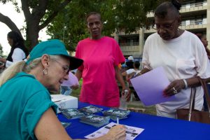 Drug-Free Tennessee distributed more than 100 booklets during Night Out Against Crime